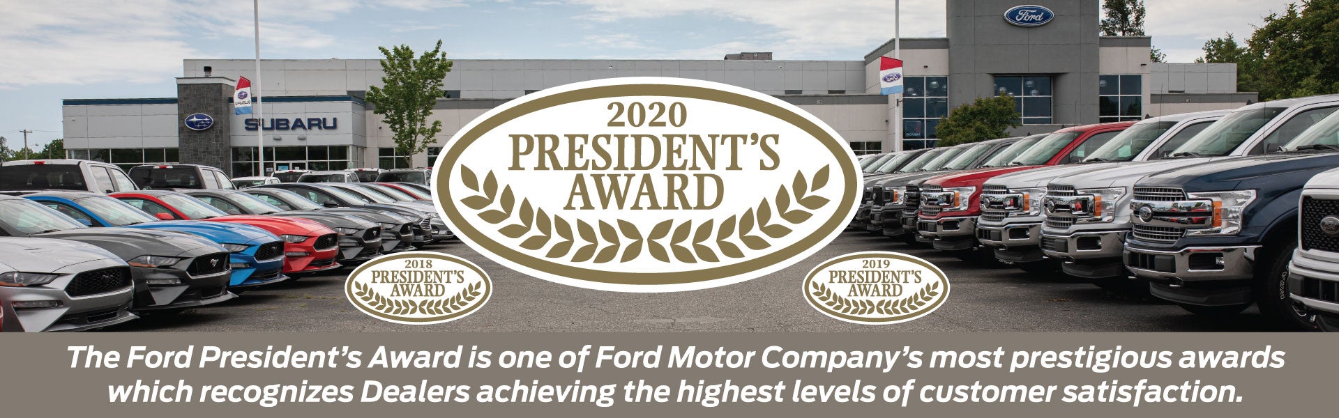 Tindol Ford Customer Satisfaction Award